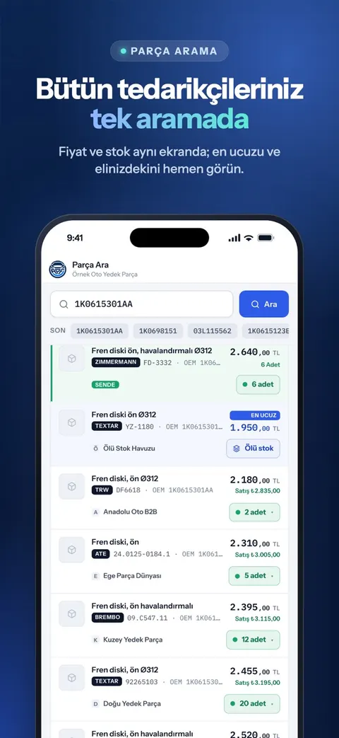 APF: Auto Part Finder screenshot 1